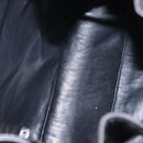 CHANEL Lamb Skin Matelasse Backpack Black Gold CC Auth BA7489-11