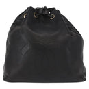CHANEL Lamb Skin Matelasse Backpack Black Gold CC Auth BA7489-13