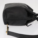 CHANEL Lamb Skin Matelasse Backpack Black Gold CC Auth BA7489-3