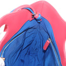 CHANEL Matelasse Hand Bag Lamb Skin 2way Blue Gold CC Auth BA7491M-20