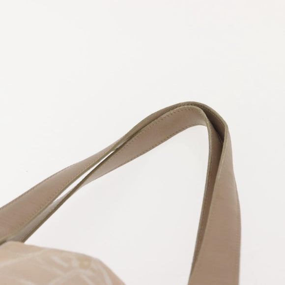 CHANEL New Travel Line Tote Bag Nylon Pink gold CC Auth BA7492