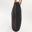 SAINT LAURENT Tote Bag Leather Black Gold Auth BA7497-3