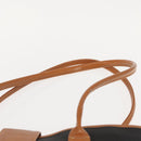 SAINT LAURENT Tote Bag Leather Black Gold Auth BA7497-8