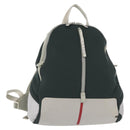 PRADA Sports Backpack Nylon Gray Auth BA7498-1