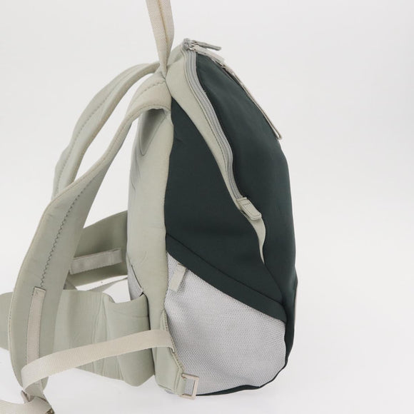 PRADA Sports Backpack Nylon Gray Auth BA7498