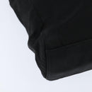 PRADA Hand Bag Nylon Black Silver Auth BA7500-12