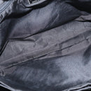 PRADA Hand Bag Nylon Black Silver Auth BA7500-16