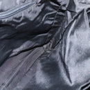 PRADA Hand Bag Nylon Black Silver Auth BA7500-17