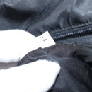 PRADA Hand Bag Nylon Black Silver Auth BA7500-22