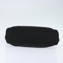 PRADA Hand Bag Nylon Black Silver Auth BA7500-9