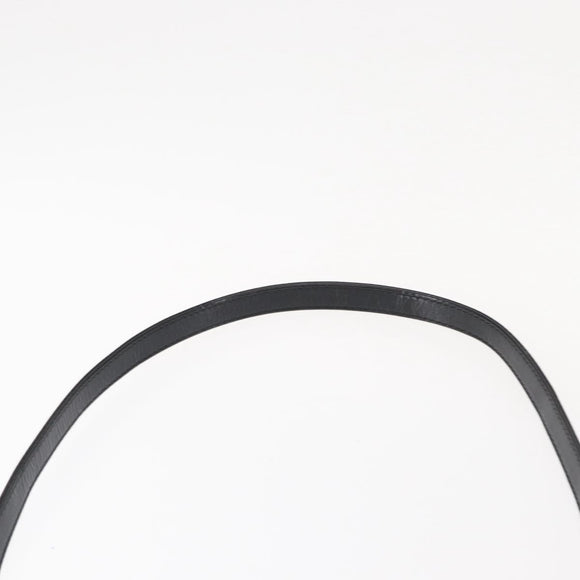 Christian Dior Canage Hand Bag Enamel 2way Black Silver Auth BA7509