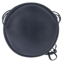 Christian Dior Honeycomb Canvas Shoulder Bag PVC Navy gold Auth BA7511-3