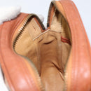 MCM Logogram Vicetos Shoulder Bag PVC Leather Brown Gold Auth BA7515-19