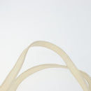 Jimmy Choo Studs Tote Bag Leather White Gold Auth BA7518-8