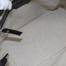 Jimmy Choo Studs Tote Bag Leather Black Silver Auth BA7519-17