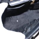 Salvatore Ferragamo Vala Backpack Leather Black Gold Auth BA7527-11