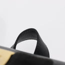 Salvatore Ferragamo Vala Backpack Leather Black Gold Auth BA7527-14