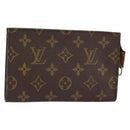 LOUIS VUITTON Monogram Bucket PM Accessory Pouch LV Auth BA7528-1