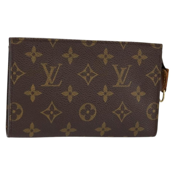 LOUIS VUITTON Monogram Bucket PM Accessory Pouch LV Auth BA7528