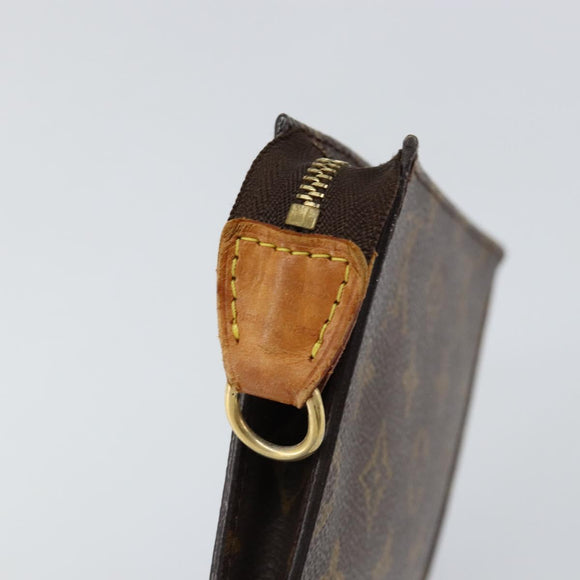LOUIS VUITTON Monogram Bucket PM Accessory Pouch LV Auth BA7528