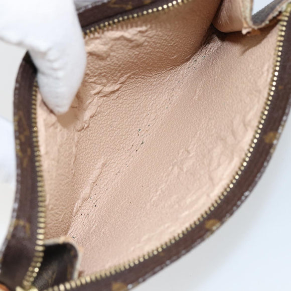 LOUIS VUITTON Monogram Bucket PM Accessory Pouch LV Auth BA7528