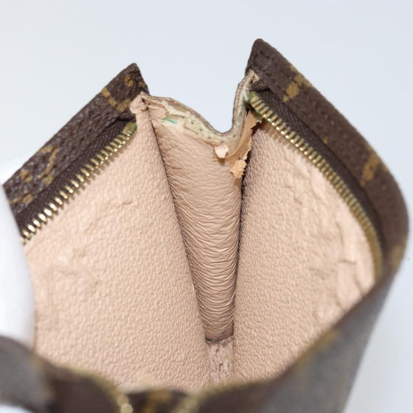 LOUIS VUITTON Monogram Bucket PM Accessory Pouch LV Auth BA7528