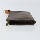 LOUIS VUITTON Monogram Bucket PM Accessory Pouch LV Auth BA7528-4