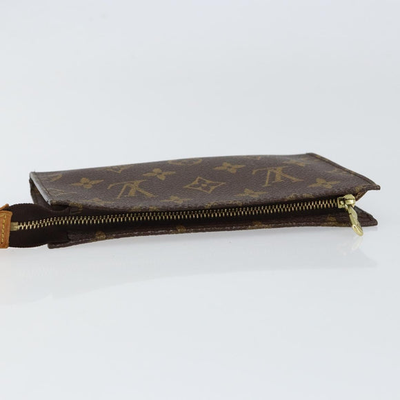 LOUIS VUITTON Monogram Bucket PM Accessory Pouch LV Auth BA7528