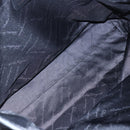 Salvatore Ferragamo Gancini Tote Bag Canvas Black Gold Auth BA7530-11