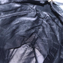 Salvatore Ferragamo Gancini Tote Bag Canvas Black Gold Auth BA7530-18