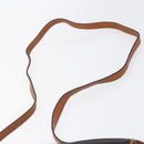 Salvatore Ferragamo Shoulder Bag Leather PVC Black Gold Auth BA7532-8