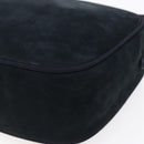 Salvatore Ferragamo Vala Shoulder Bag Leather Navy Gold Auth BA7533-15