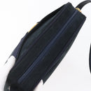 Salvatore Ferragamo Vala Shoulder Bag Leather Navy Gold Auth BA7533-6