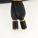 Chloe Mercy Waist Bag Leather Black Gold Auth BA7541-19