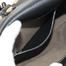 Chloe Mercy Waist Bag Leather Black Gold Auth BA7541-24