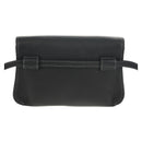 Chloe Mercy Waist Bag Leather Black Gold Auth BA7541-2