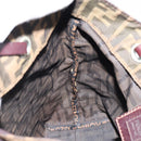 FENDI Zucca Canvas Hand Bag Black Brown Auth BA7544-19