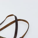 FENDI Zucca Canvas Hand Bag Black Brown Auth BA7544-8