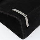 Salvatore Ferragamo Hand Bag Suede Black Silver Auth BA7548-11