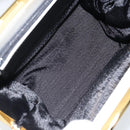 Gianni Versace Hand Bag Leather White Gold Auth BA7549-17