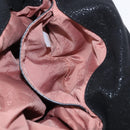 Stella MacCartney Chain Falabella Bag Polyester Black Silver 371223 Auth BA7551-22