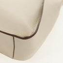 Stella MacCartney Shoulder Bag Leather Beige gold Auth BA7552-16