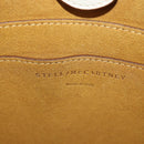 Stella MacCartney Shoulder Bag Leather Beige gold Auth BA7552-17