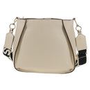 Stella MacCartney Shoulder Bag Leather Beige gold Auth BA7552-2