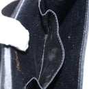 SAINT LAURENT Clutch Bag Satin Black Auth BA7554-12