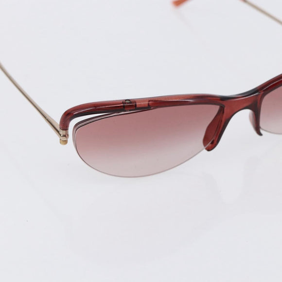 PRADA Sunglasses plastic Pink Auth BA7564