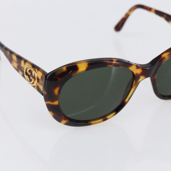 GUCCI Sunglasses plastic Brown Auth BA7565