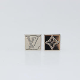 LOUIS VUITTON Bouton De Manchette Stratos Cuffs metal Silver M68252 Auth BA7567 - 0
