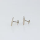 LOUIS VUITTON Bouton De Manchette Stratos Cuffs metal Silver M68252 Auth BA7567-4