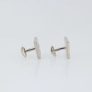 LOUIS VUITTON Bouton De Manchette Stratos Cuffs metal Silver M68252 Auth BA7567-5